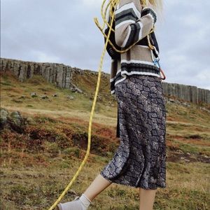 UO Rowan Midi Slip Skirt